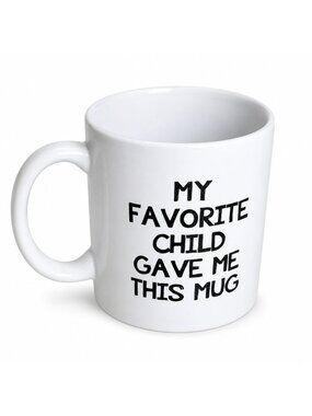 Funny Ceramic Coffee Mug 11oz Gift for Mom Dad Birthday Christmas Gag Gift